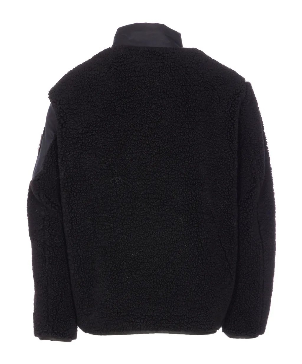 Panelled Zip-Up Jacket