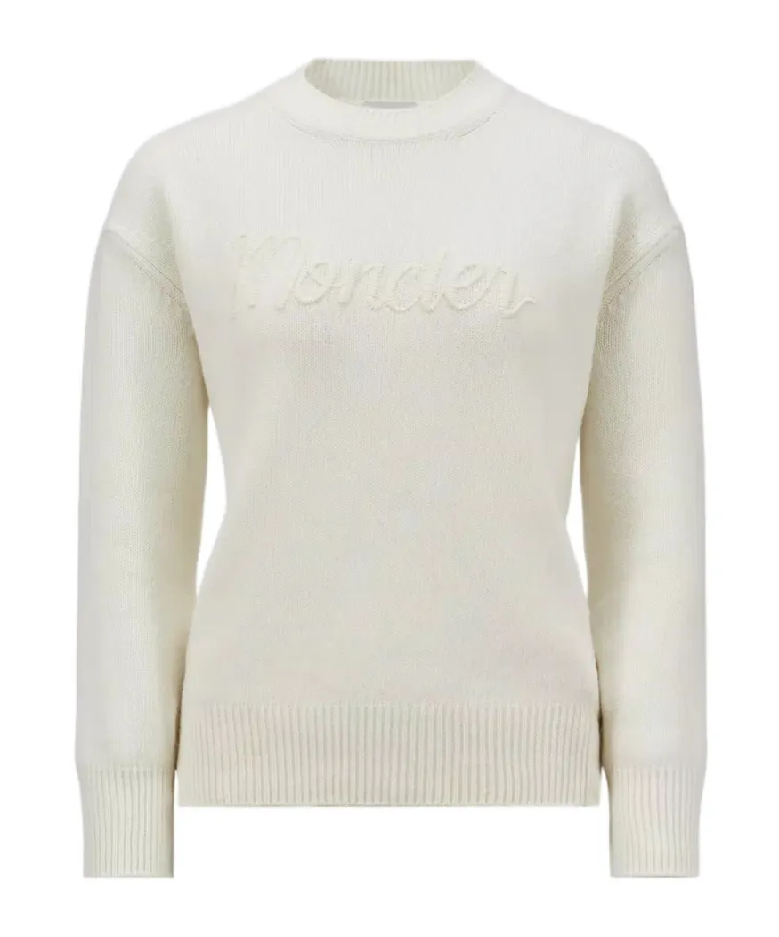 Logo Embroidered Crewneck Jumper