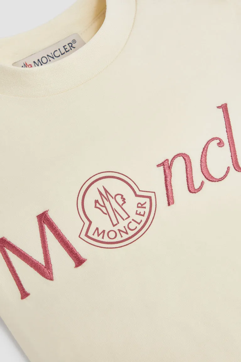 Logo Embroidered Crewneck T-Shirt