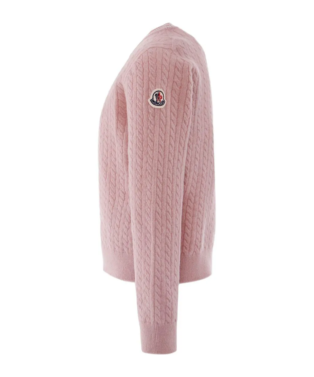 Logo Patch Crewneck Jumper