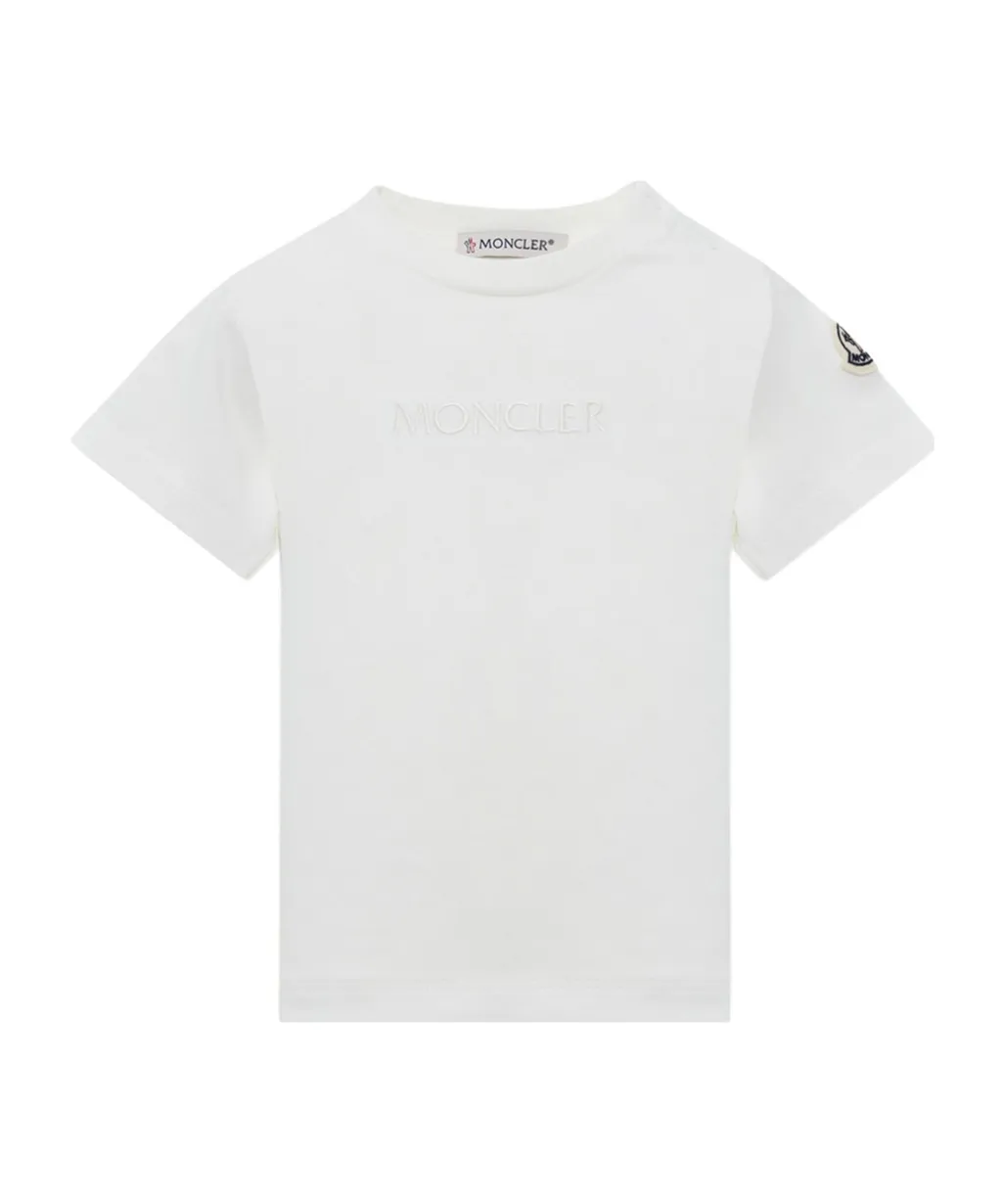 Logo Embroidered Crewneck T-Shirt