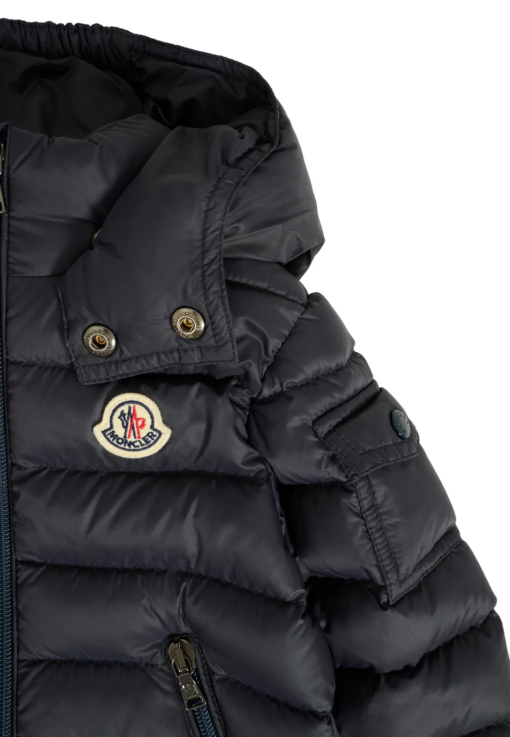 Logo Patch Zip-Up Jacket