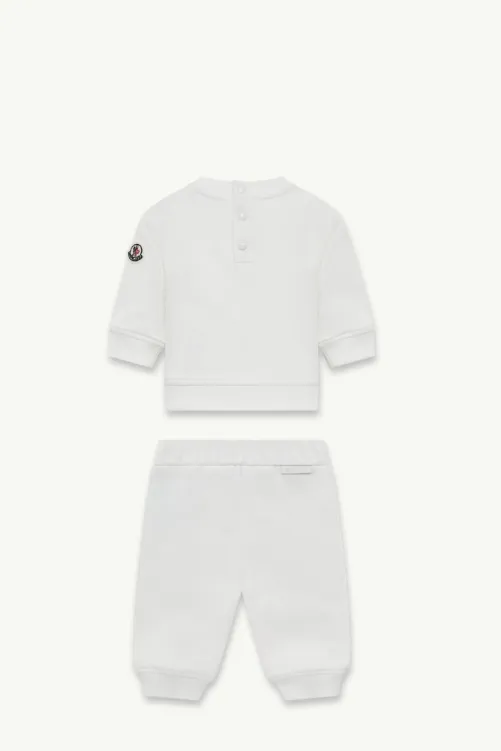 Embroidered Logo Sweatsuit Set