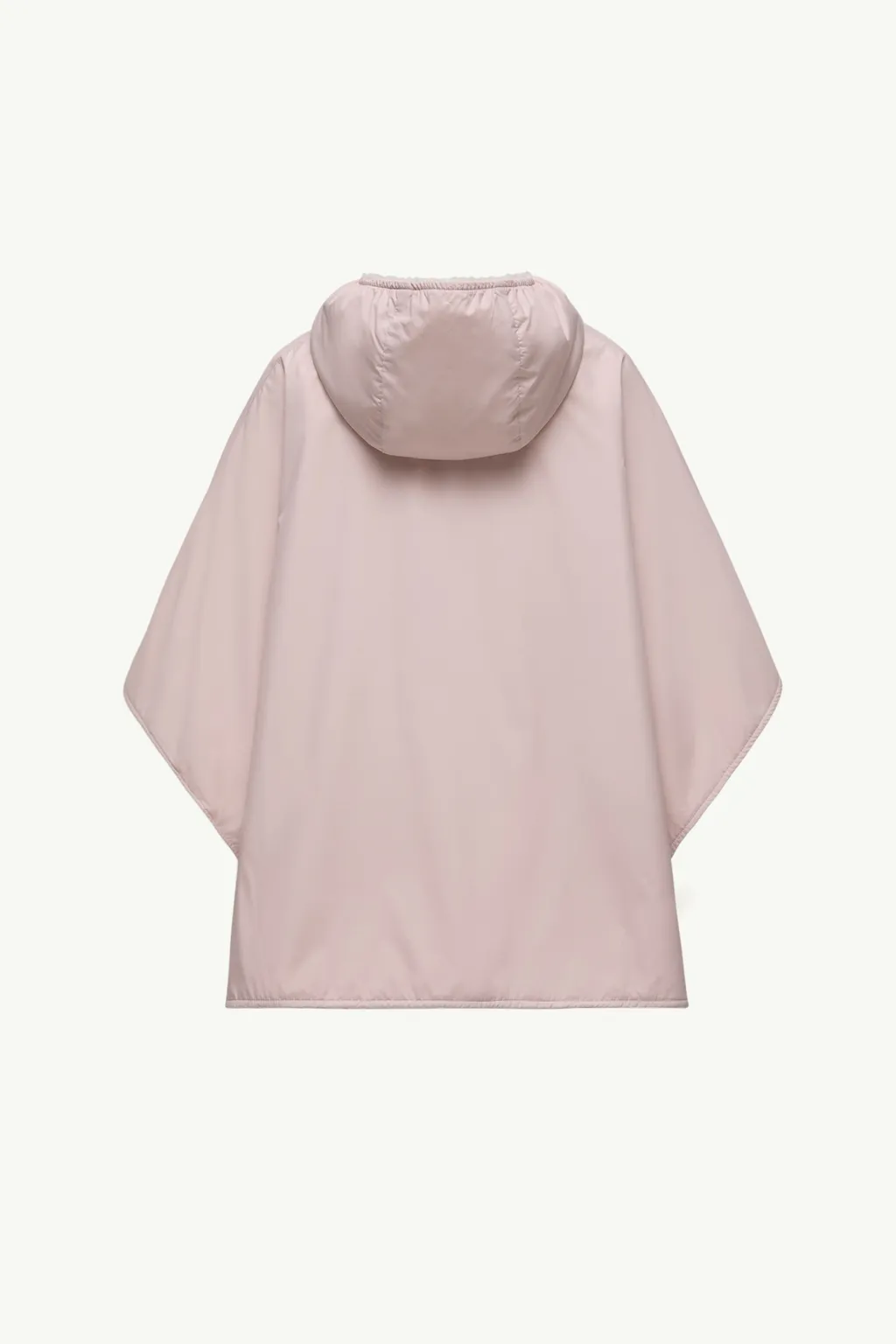 Reversible Hooded Teddy Cape
