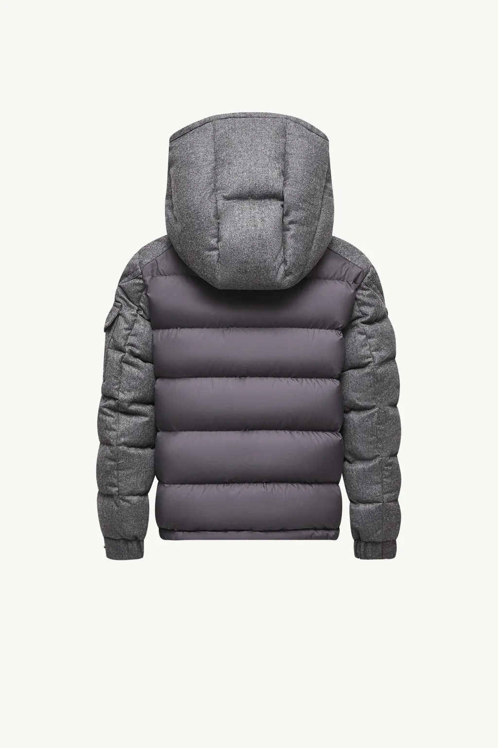 Montgenevre Hooded Wool Down Jacket