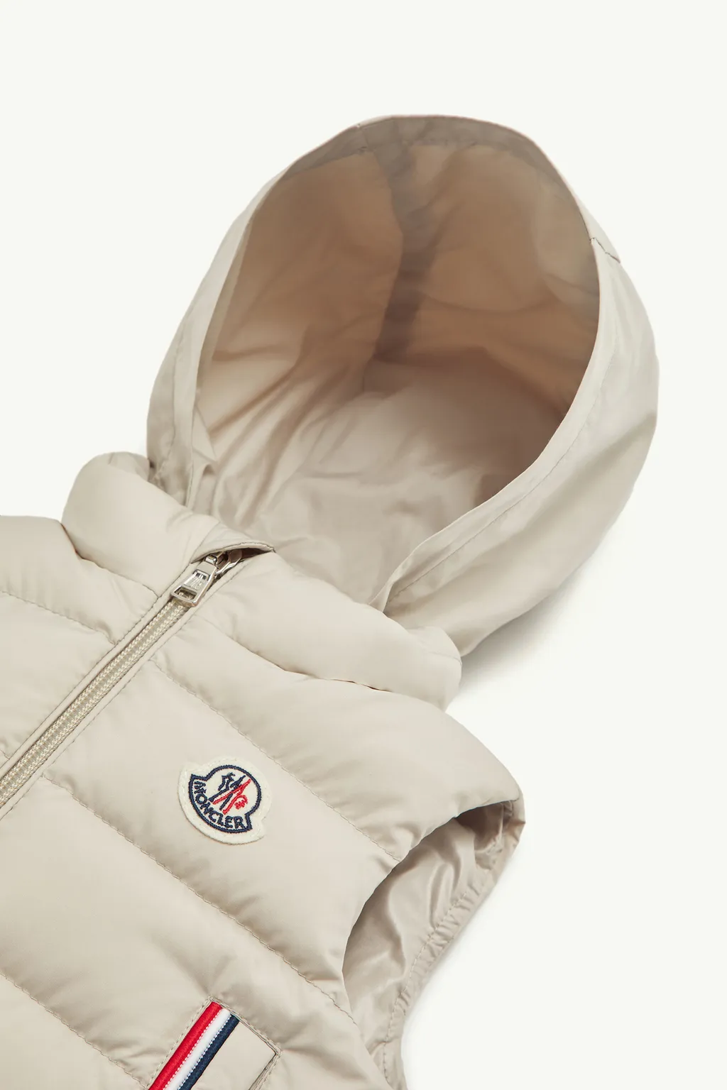 Logo Patch Padded Vest