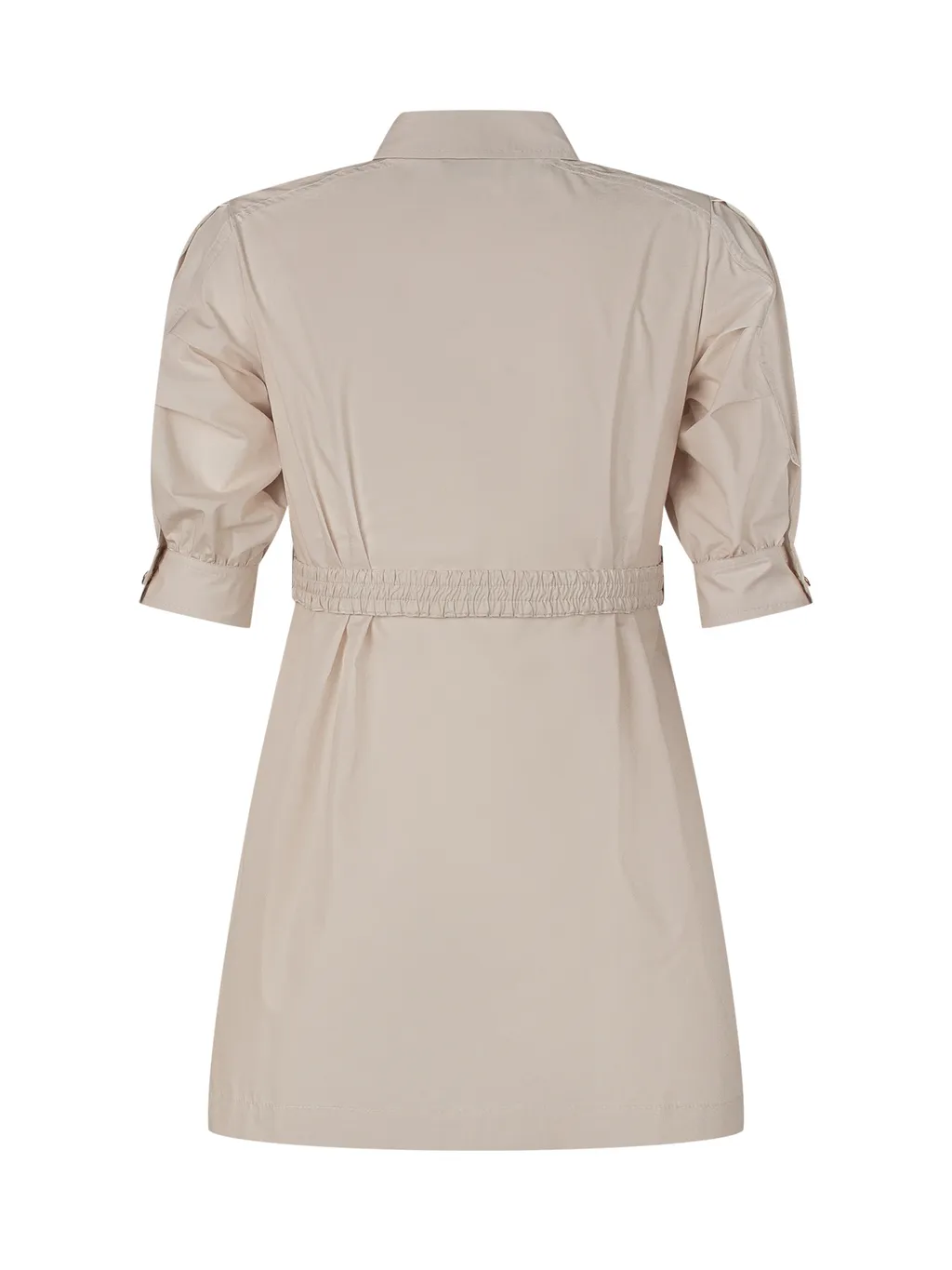 Logo Patch Shirt Dress