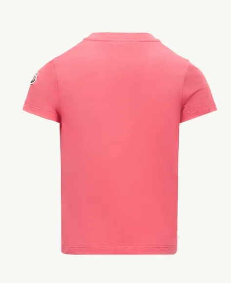 Embroidered Logo Cotton T-Shirt