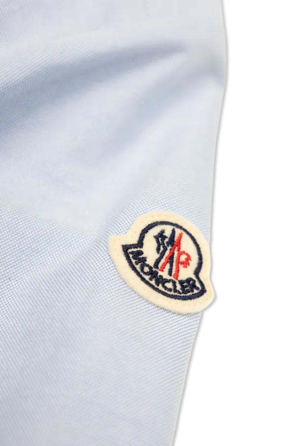 Logo Patch Buttoned Shirt