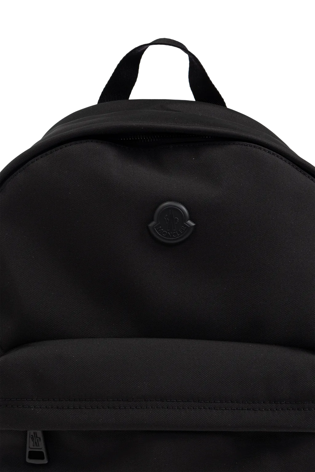 Logo Patch Zipped Backpack