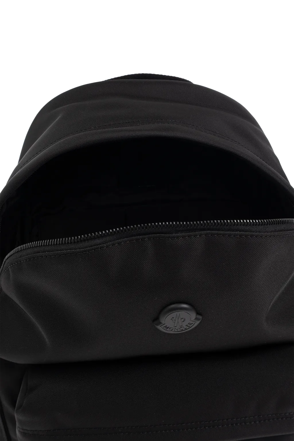 Logo Patch Zipped Backpack