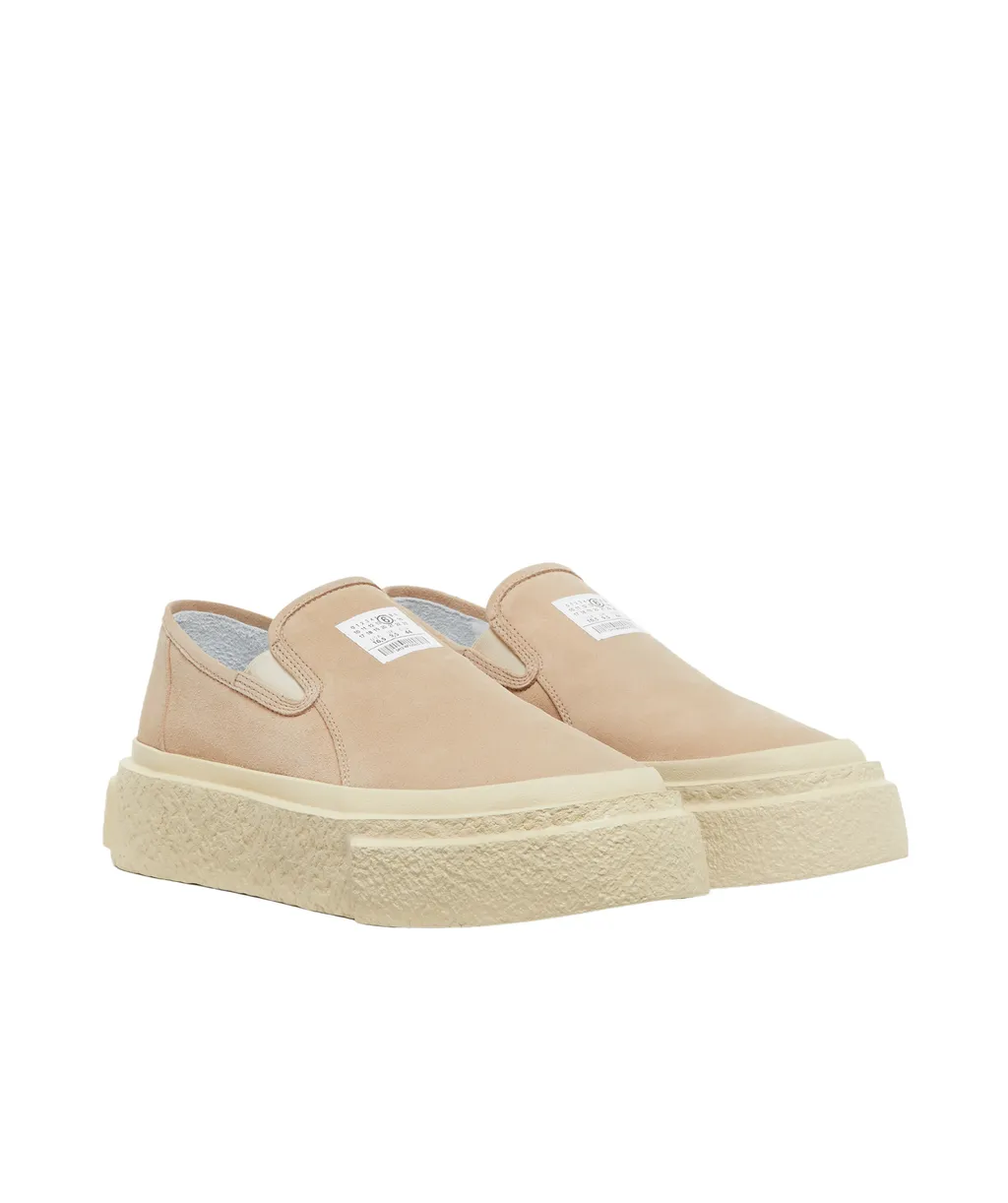 Logo Patch Slip-On Sneakers