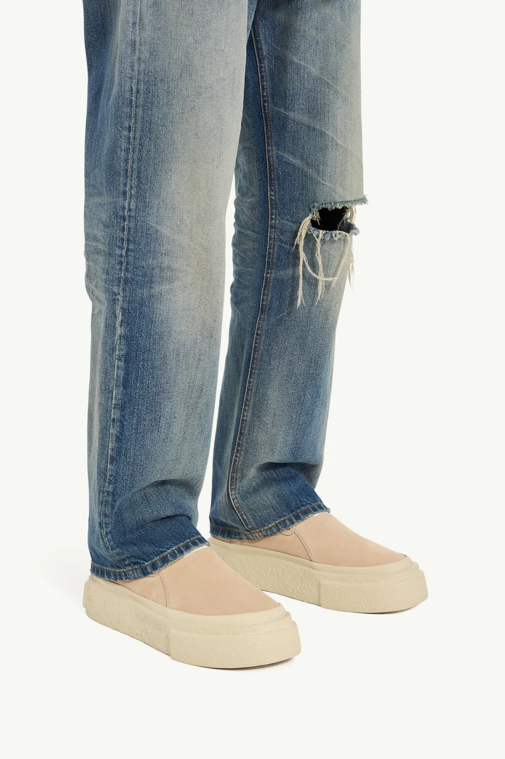 Logo Patch Slip-On Sneakers