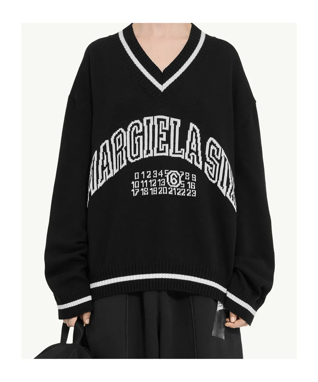 V-Neck Varsity Jumper
