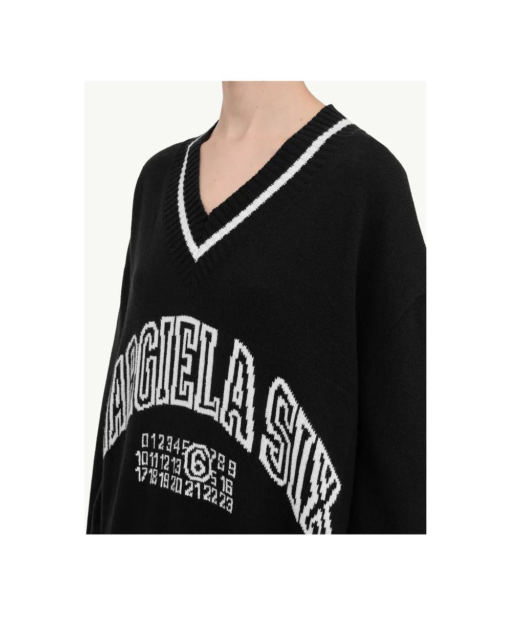 V-Neck Varsity Jumper