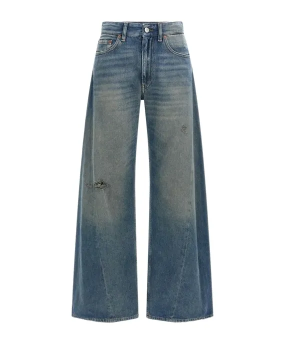 Distressed Denim Jeans