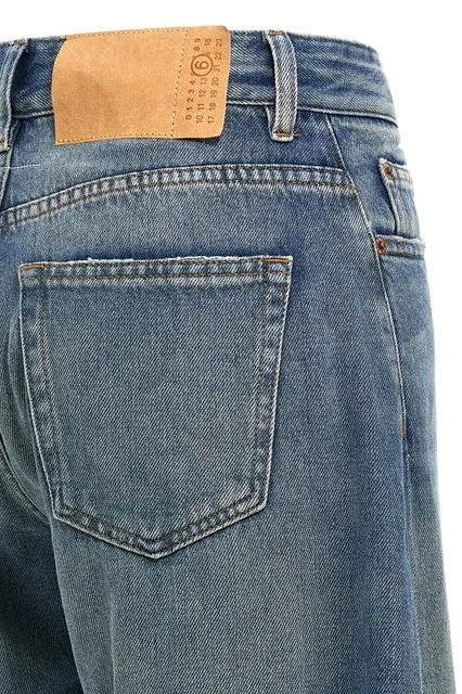 Distressed Denim Jeans