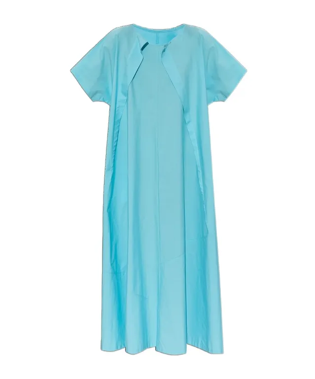 Short Sleeved Long Dress