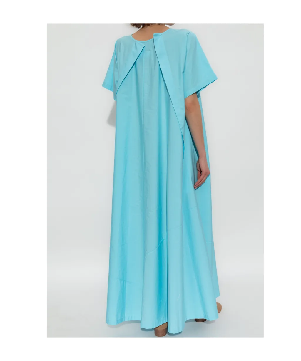 Short Sleeved Long Dress