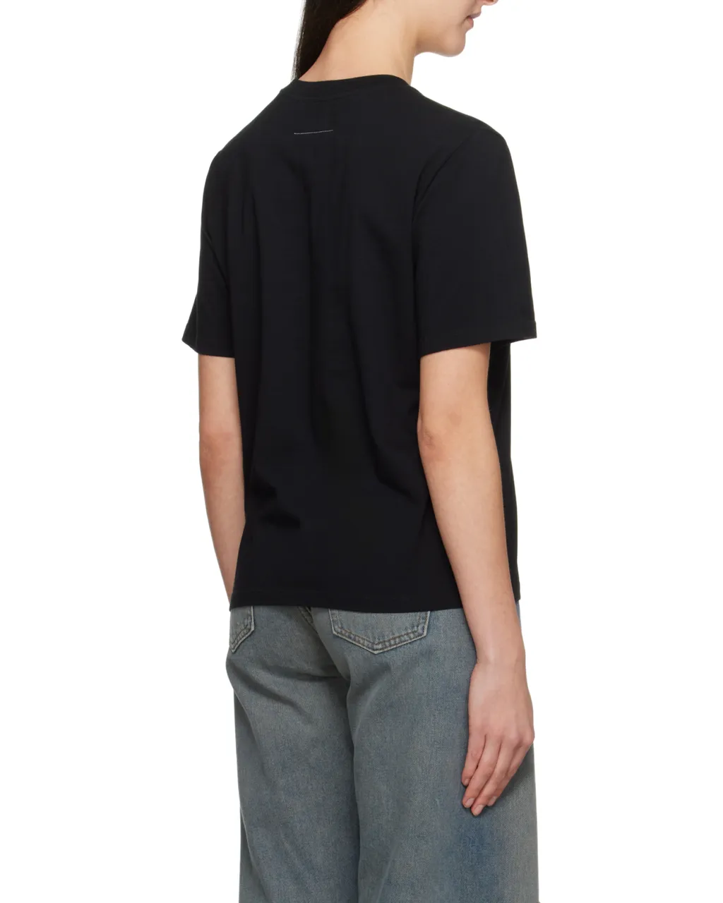 Logo Patch Crewneck T-Shirt