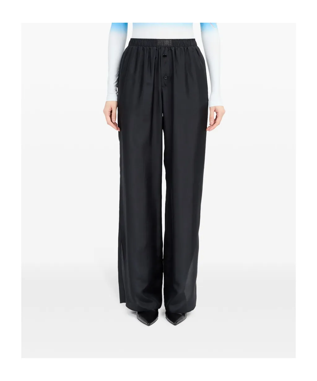 Wide-Leg Trousers