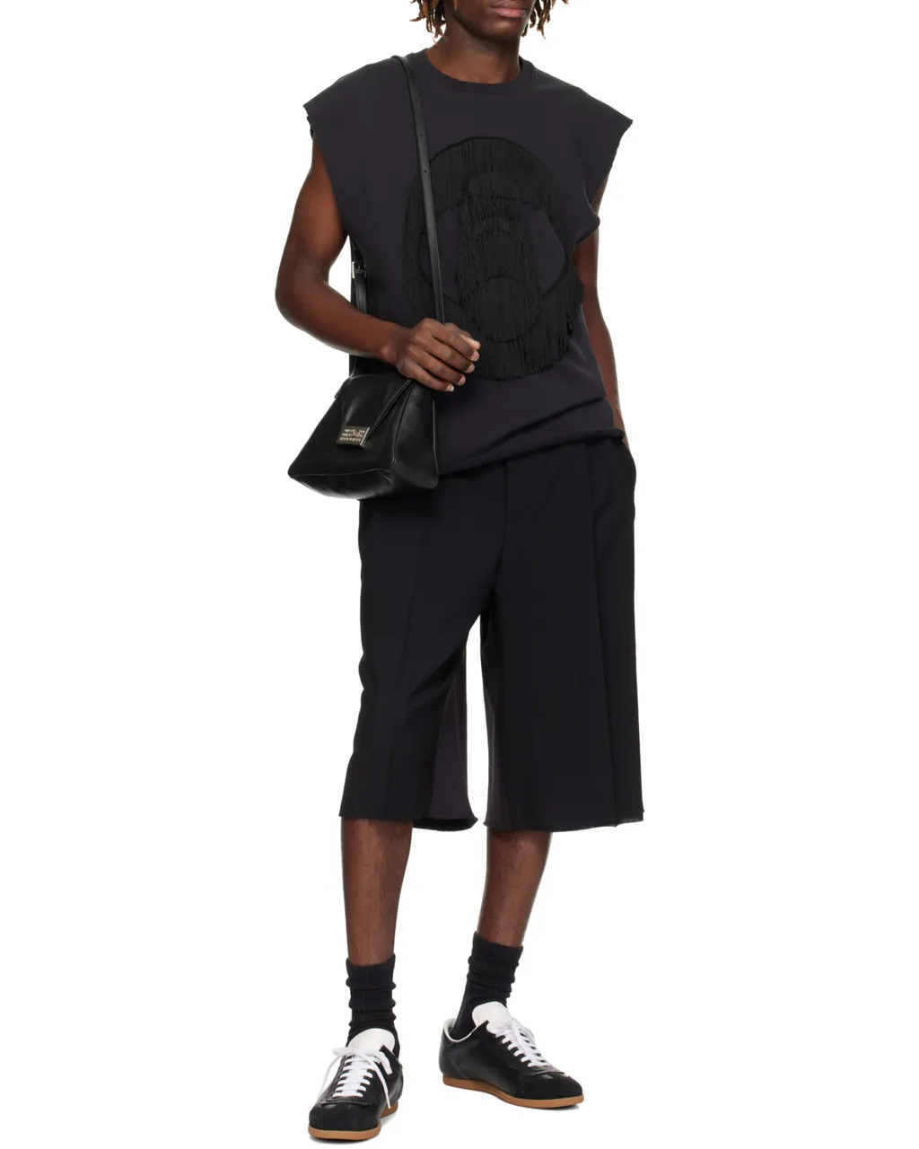 High Waist Tailored Shorts