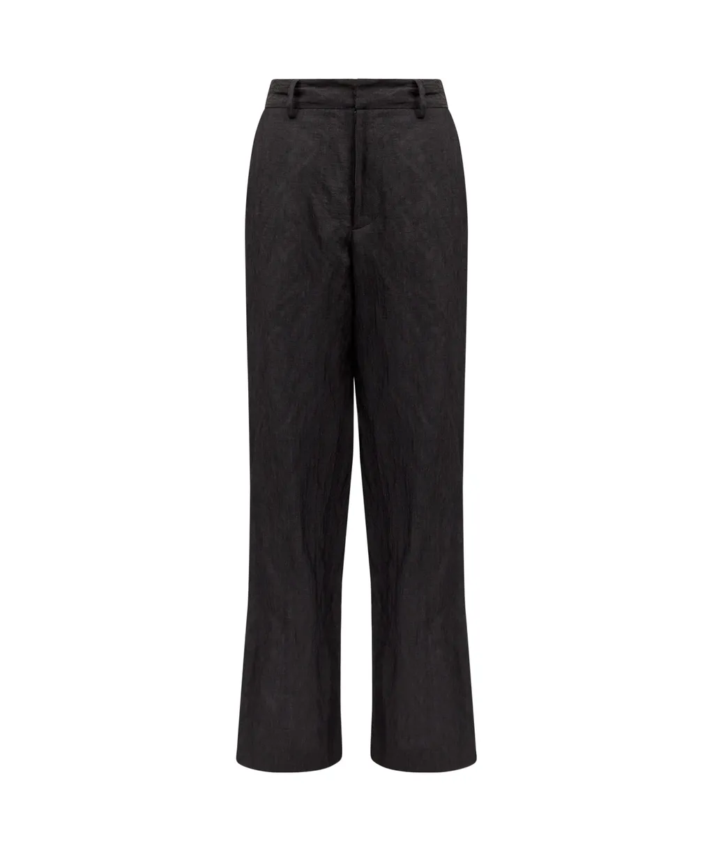 Single-Stitch Logo Flared Trousers