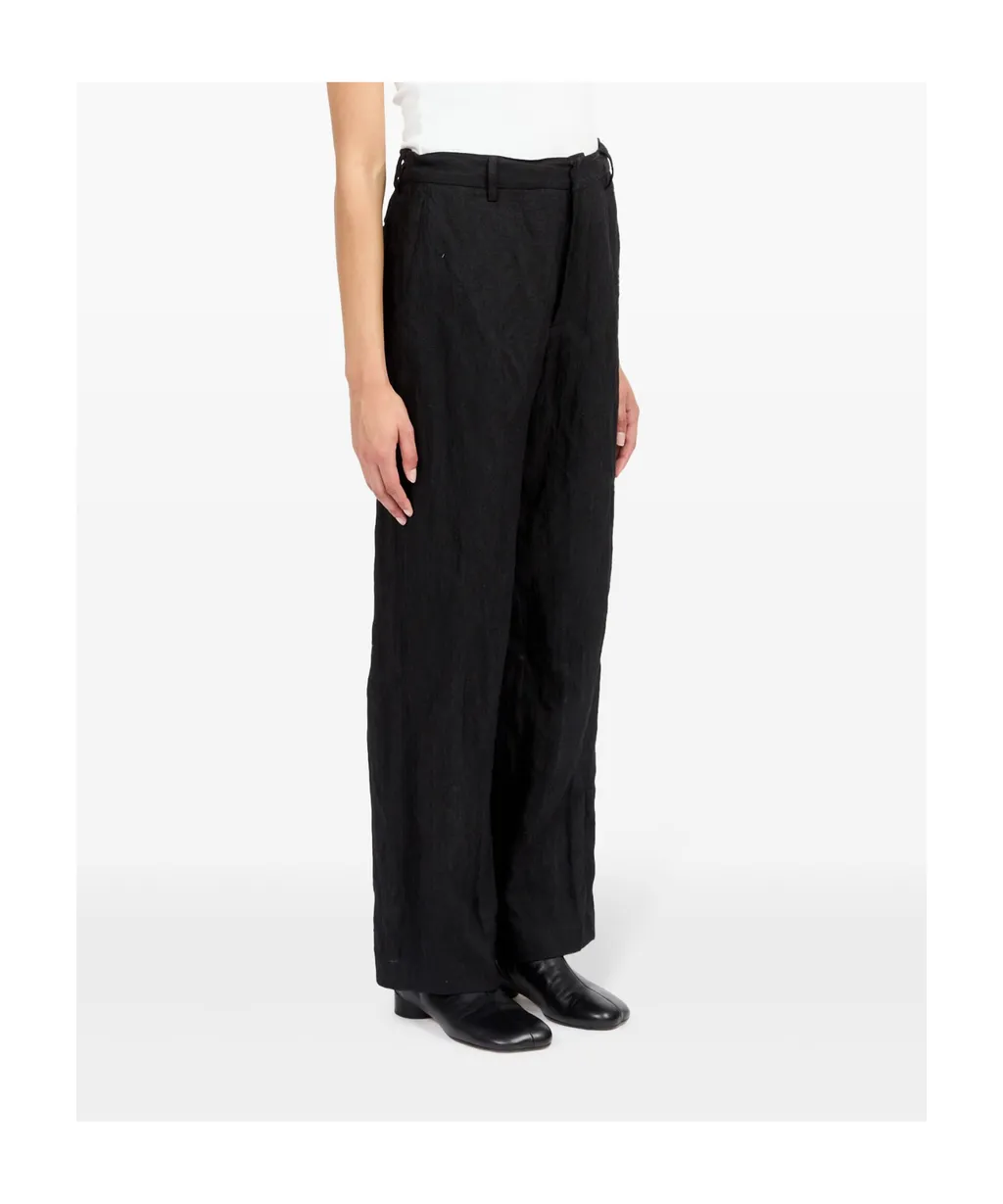 Single-Stitch Logo Flared Trousers