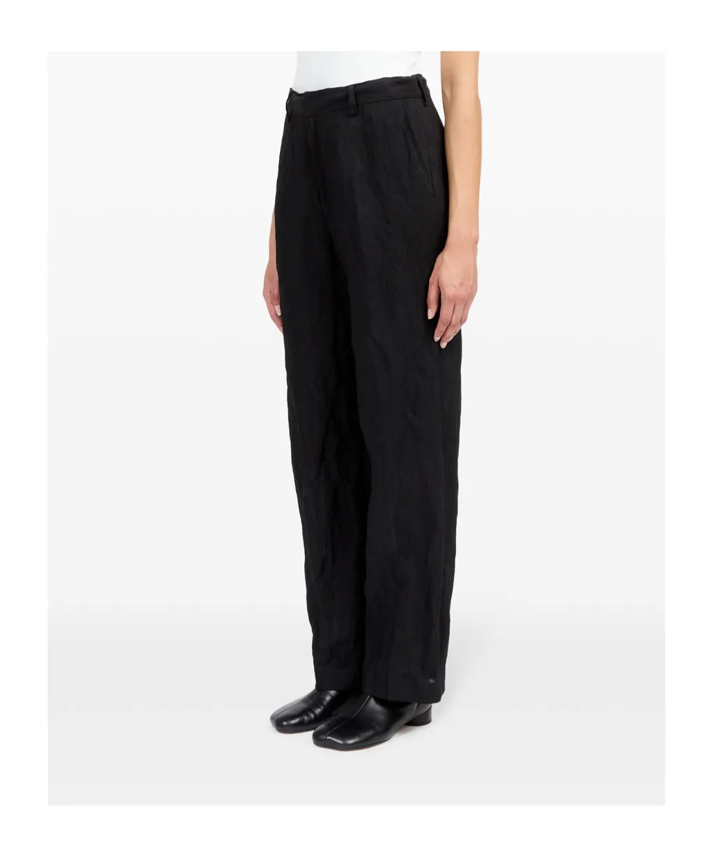 Single-Stitch Logo Flared Trousers