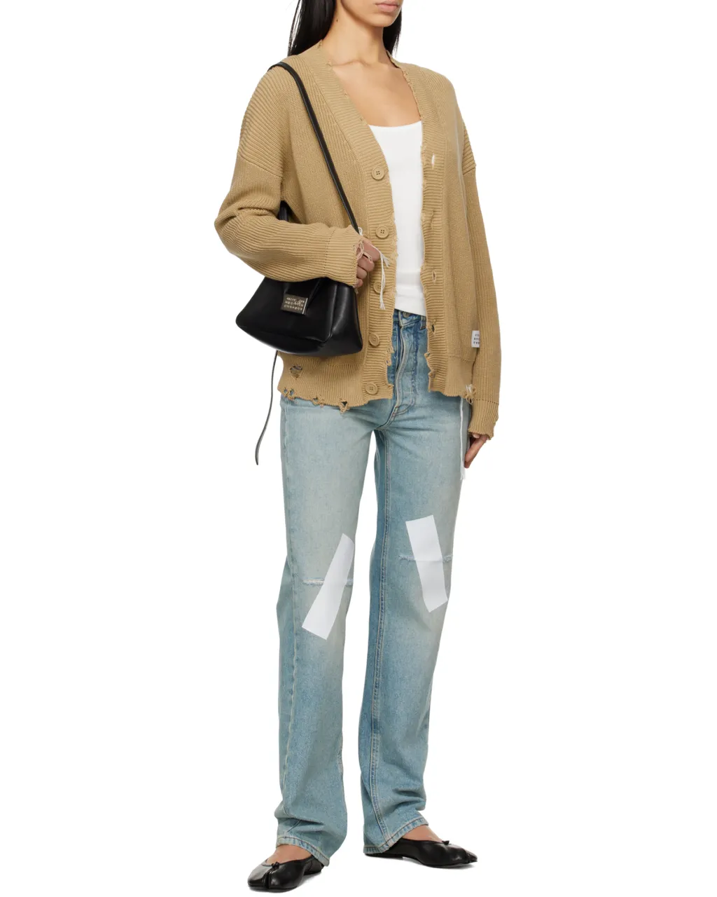 Logo Plaque Crossbody Bag