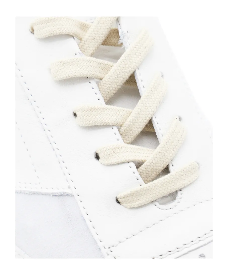 Panelled Lace-Up Sneakers