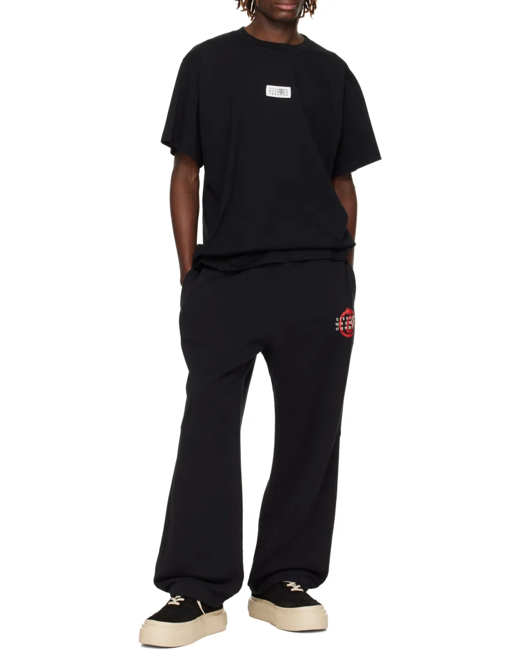 Logo Patch Crewneck T-Shirt