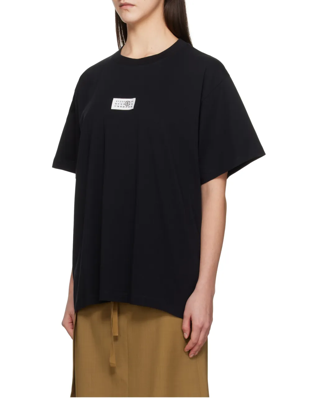 Logo Patch Crewneck T-Shirt