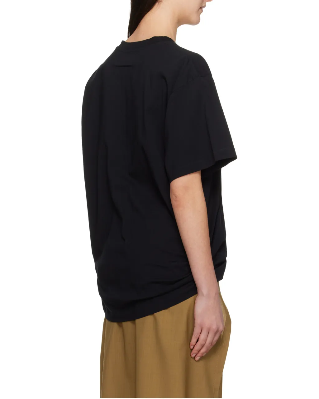 Logo Patch Crewneck T-Shirt