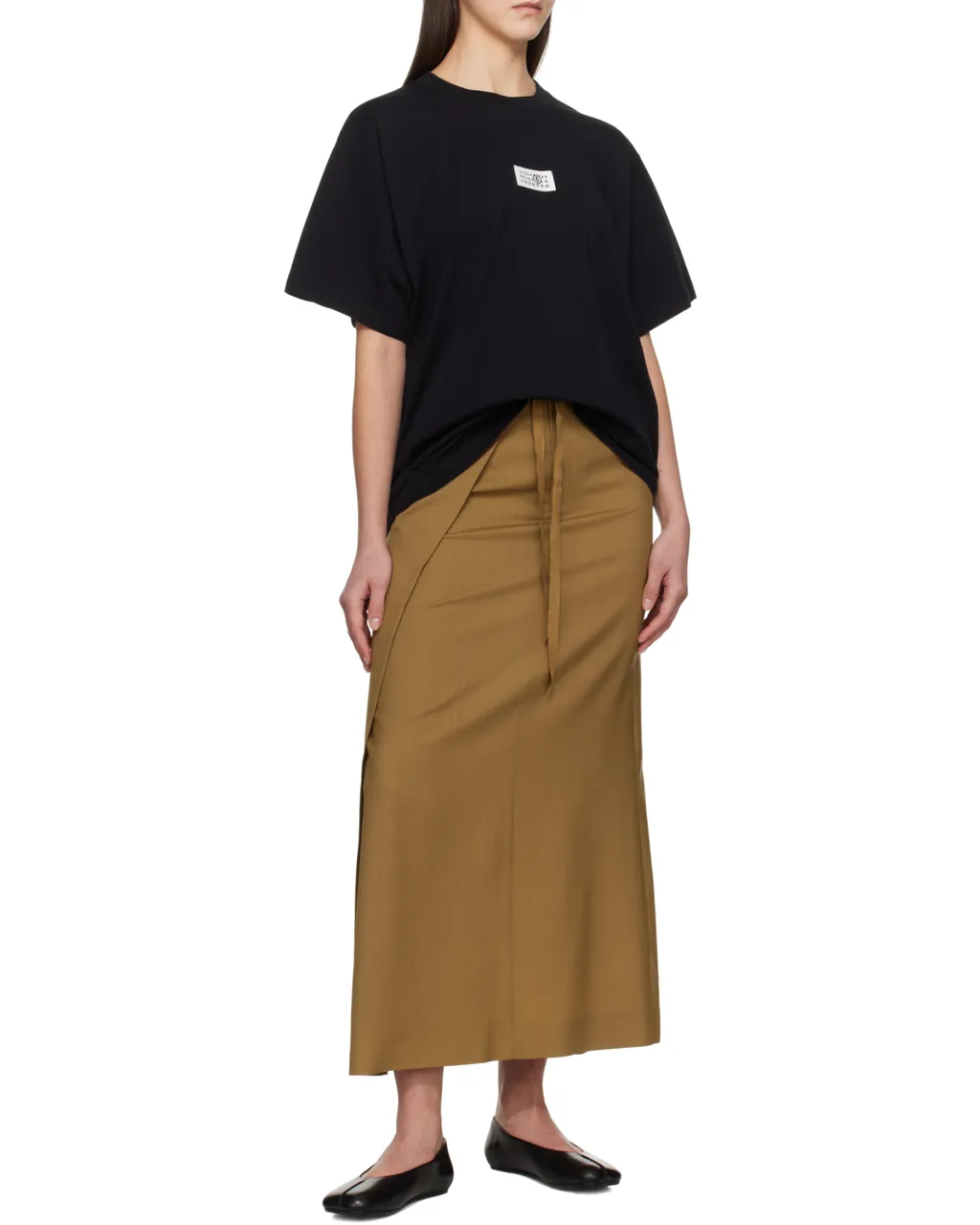 Logo Patch Crewneck T-Shirt