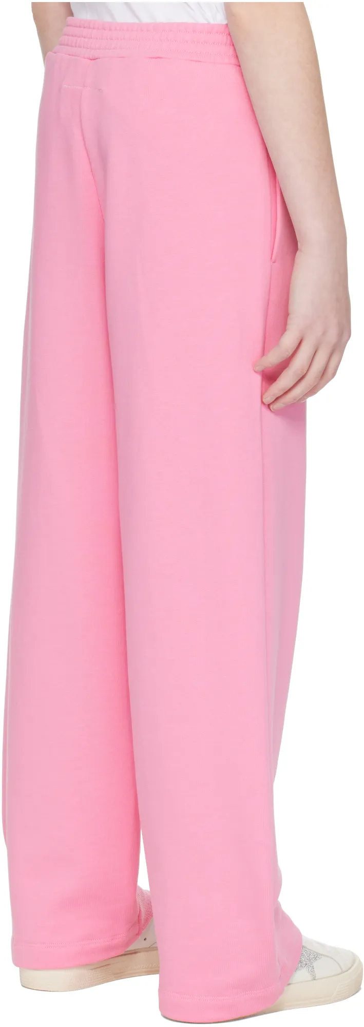 Logo Printed Fleece Pants