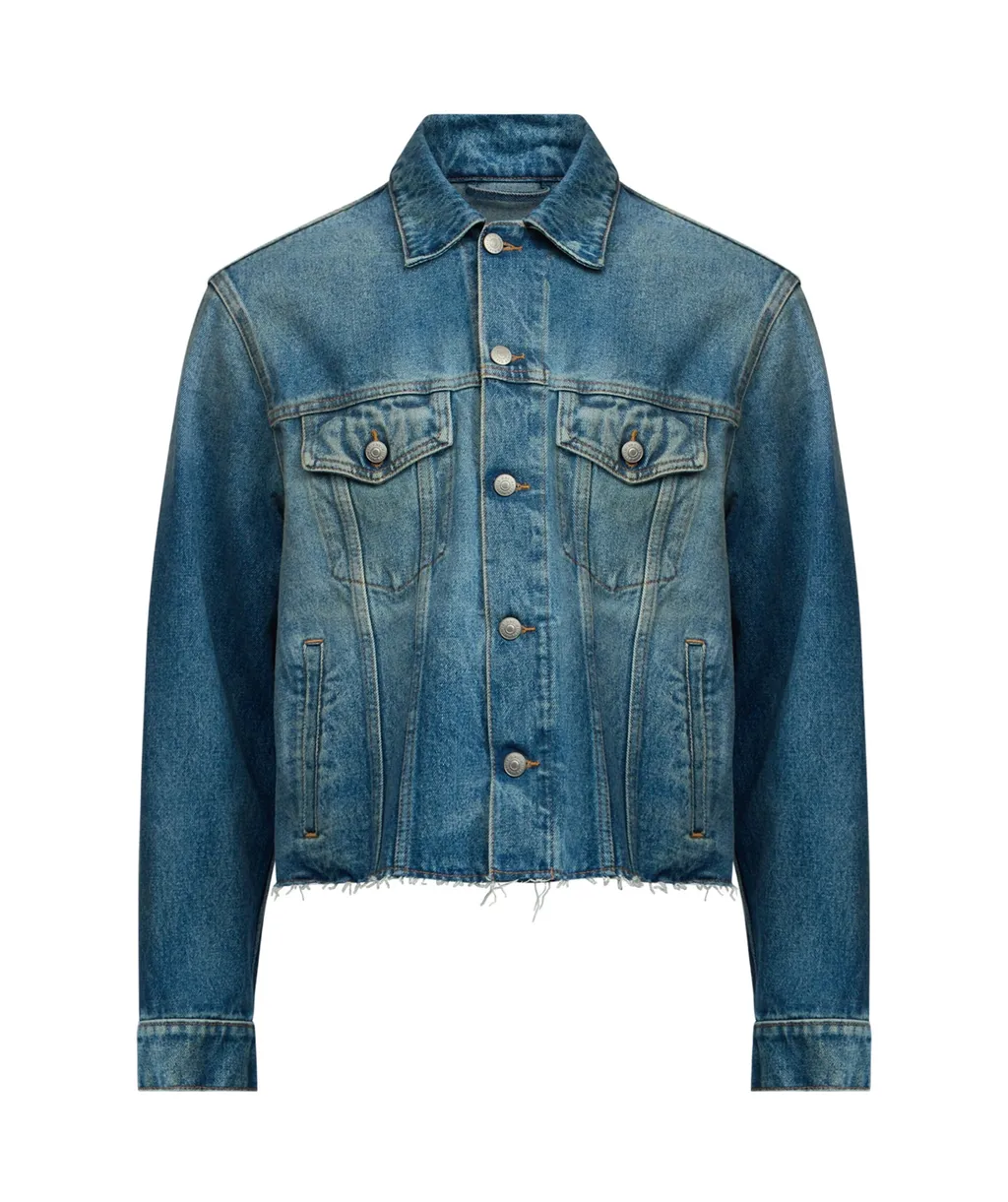 Distressed Denim Jacket