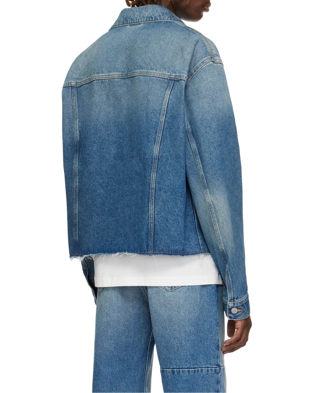 Distressed Denim Jacket