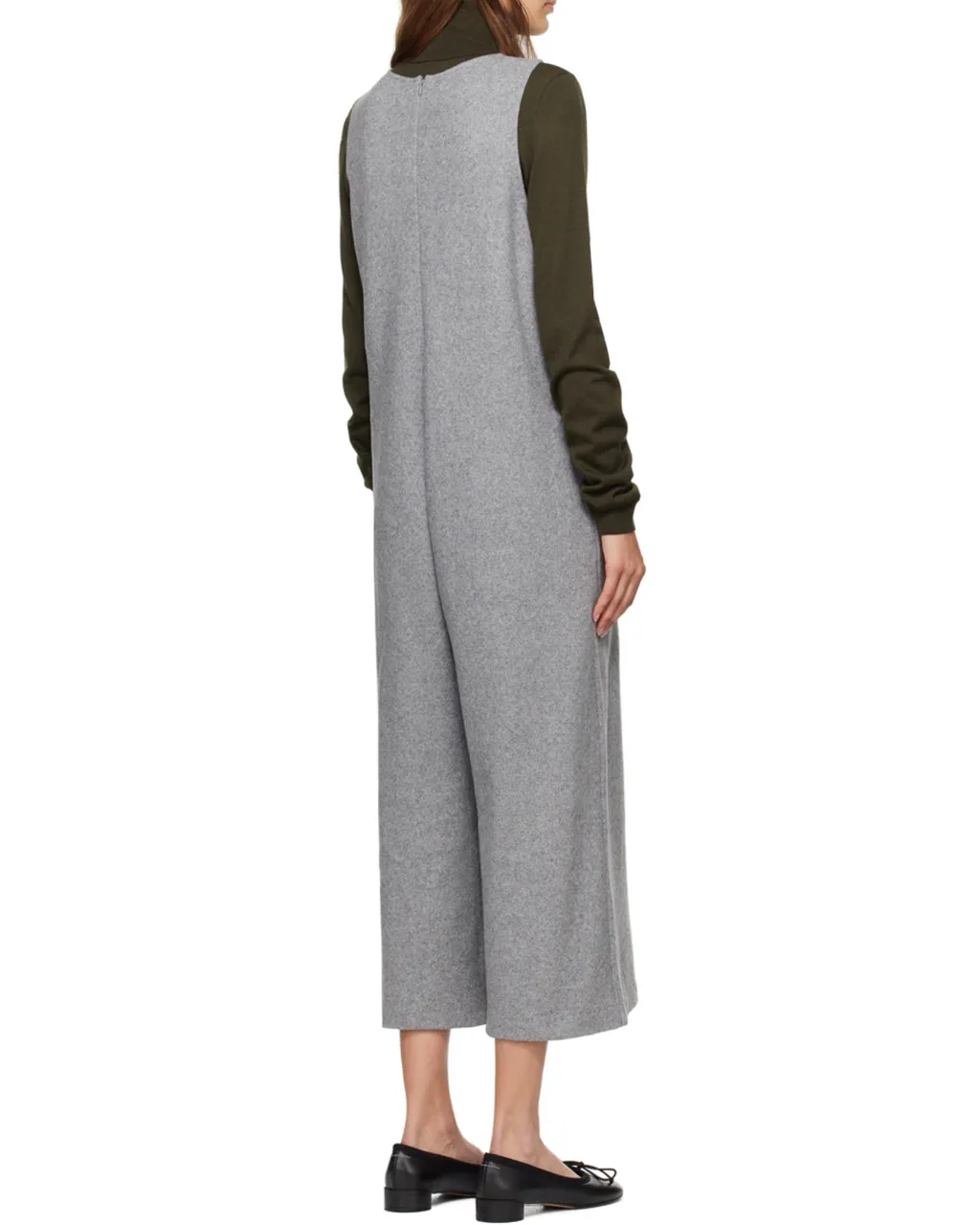 Round Neck Spliced Jumpsuit