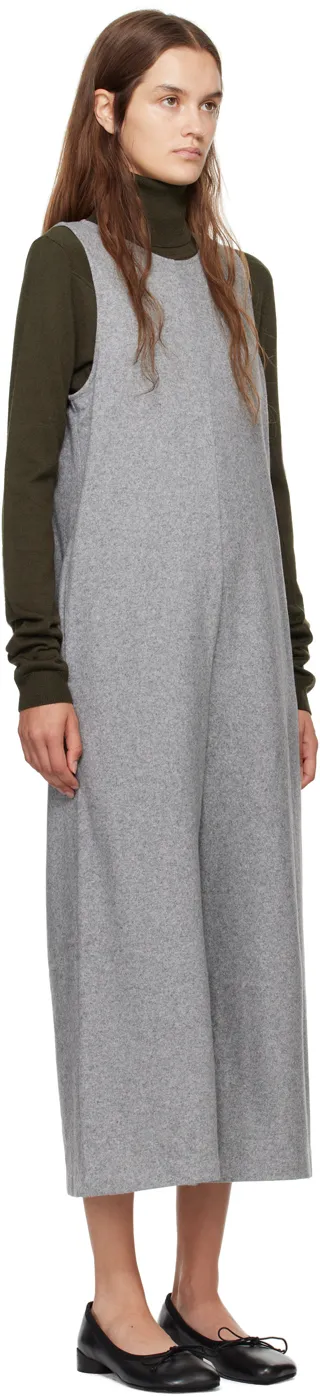 Round Neck Spliced Jumpsuit