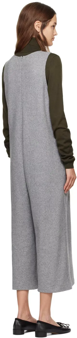 Round Neck Spliced Jumpsuit