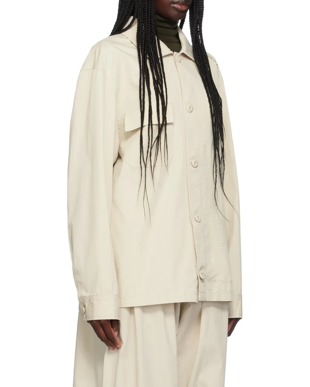 Button-Up Shirt Jacket