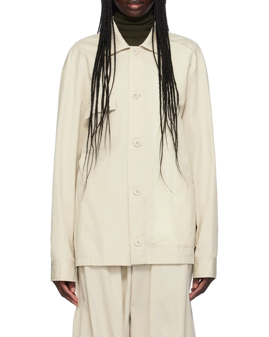 Button-Up Shirt Jacket