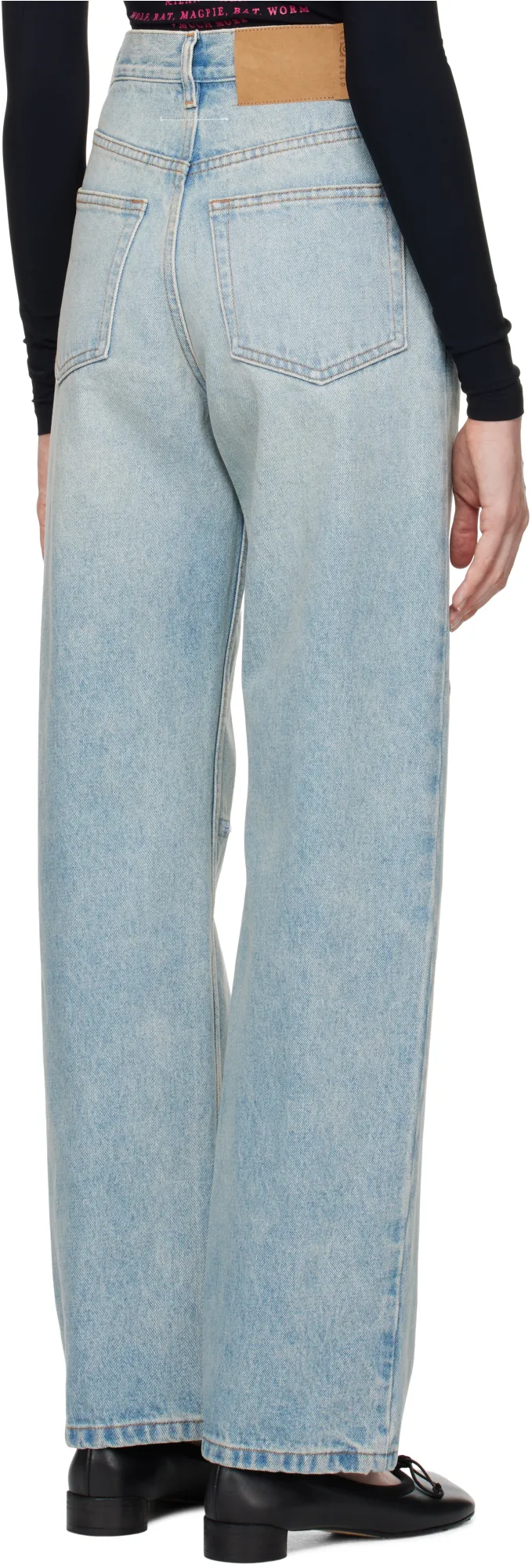 Distressed Denim Jeans