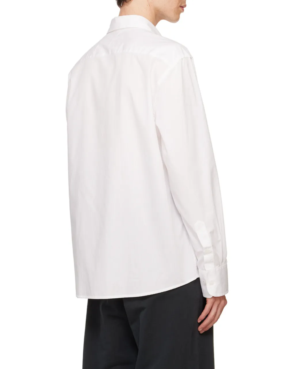 Long-Sleeved Button-Up Shirt