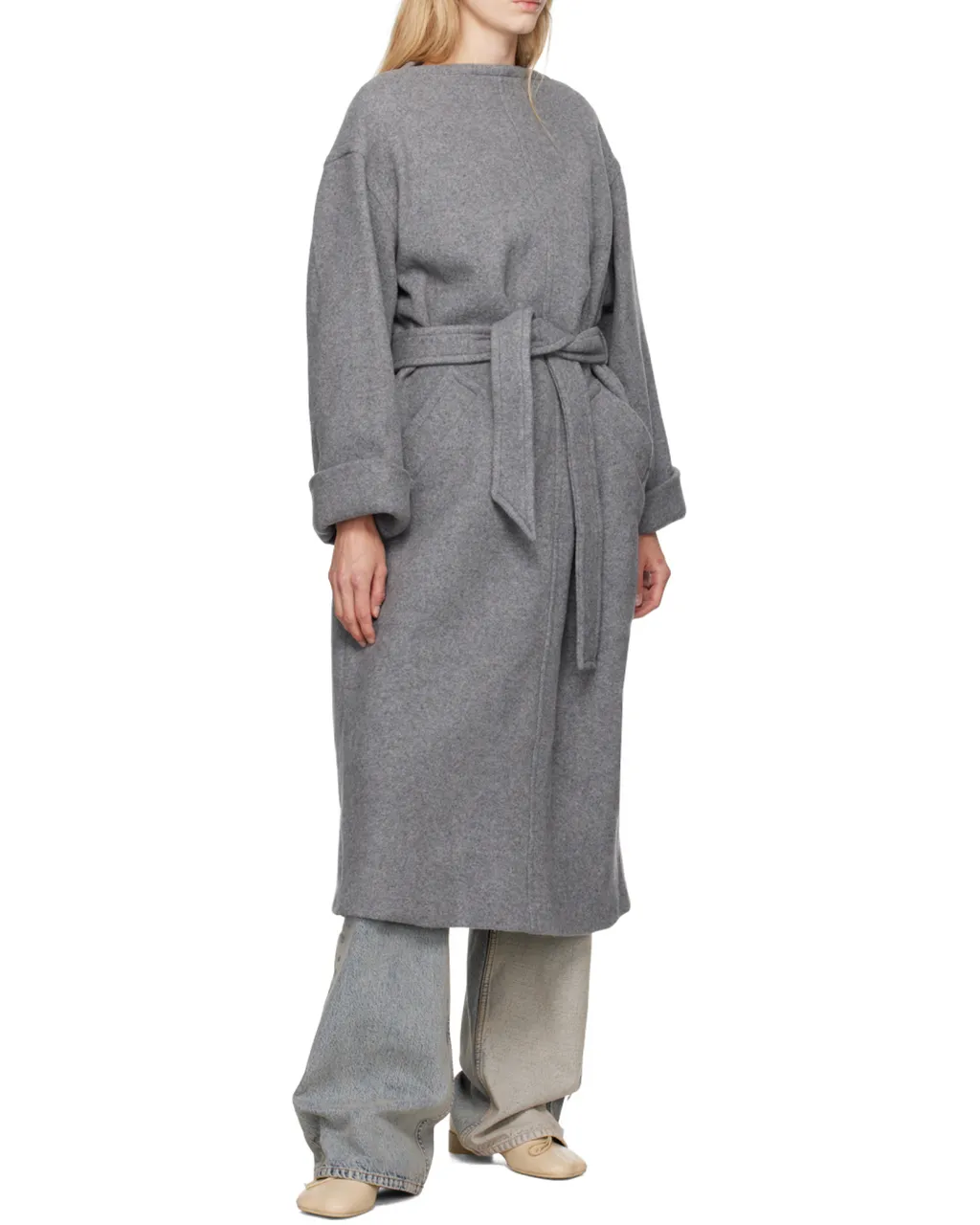 Tie-Waisted Midi Dress