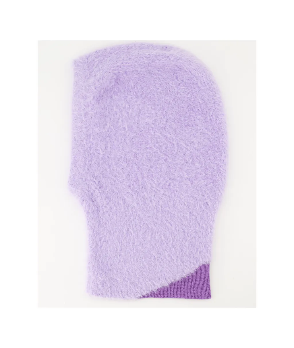 Numbers-Motif Textured Balaclava