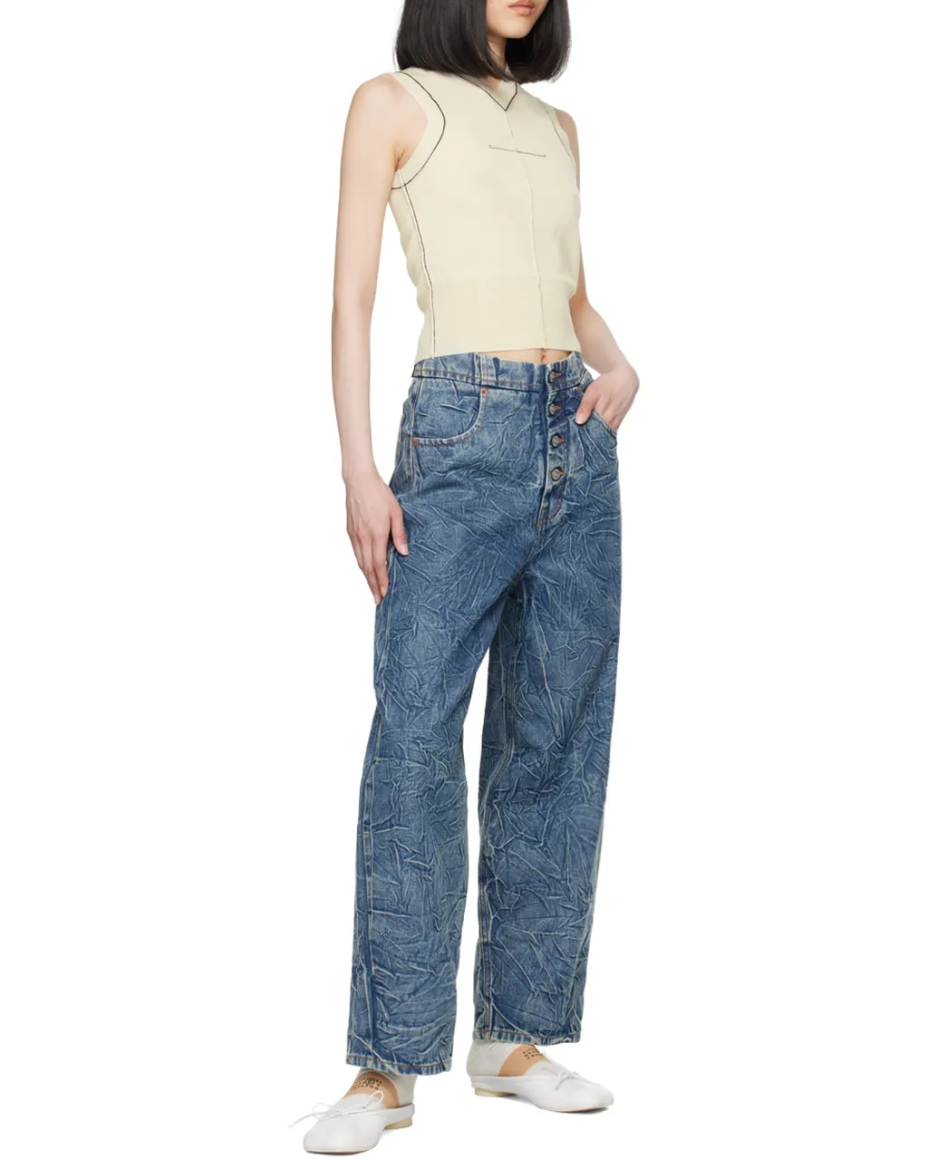 Wool Vest Top