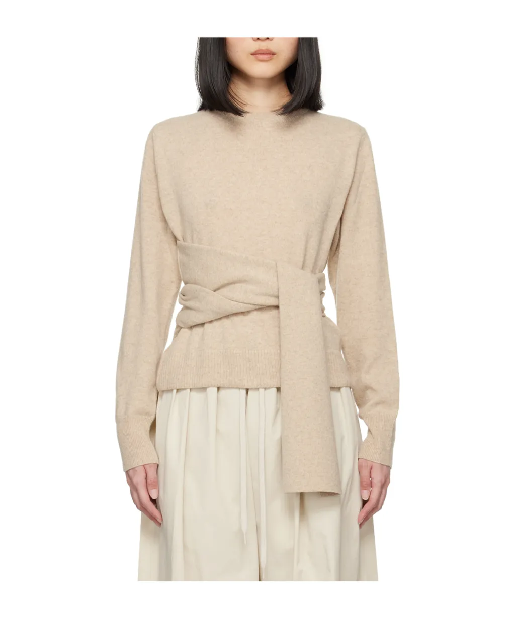 Wrap-Around Hem Sweater