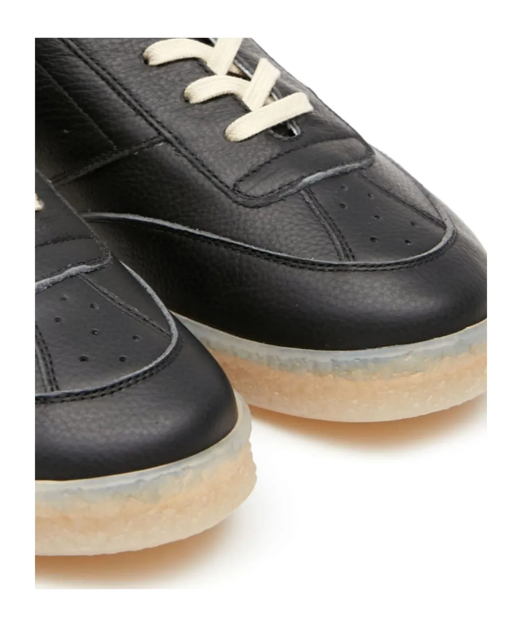 Panelled Low-Top Sneakers